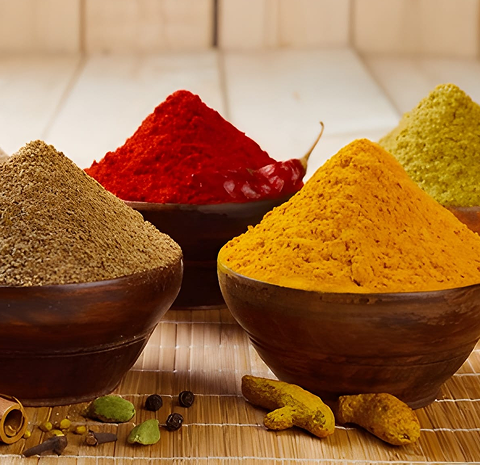 Spice powder products from India